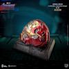 Beast Kingdom Avengers: Endgame Battle Damaged Iron Man Helmet MC-038 Master Craft Statue, Multicolor view 4