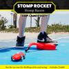 Stomp Racers Air Powered Race Cars by Stomp Rocket, 2 Car Racer Pack - Dueling Stomp Racers Toy Car Launcher - Fun Backyard & Outdoor Multi-Player Kids Toys Gifts for Boys, Girls & Toddlers view 2