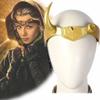 Supervillain Crown Horns Halloween Mask Cosplay, Masquerade Sylvie Costume Accessories Prop (Sylvie Horns) view 2