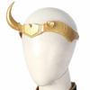 Supervillain Crown Horns Halloween Mask Cosplay, Masquerade Sylvie Costume Accessories Prop (Sylvie Horns) view 4