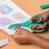 Soft-grip Blunt-tip 5" Kids Scissors (Black/ Blue) for Kids 4 and Up view 3