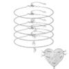 MissNaNa 7.8" Friendship Bracelets for 2/3/4/5/6 Personalized BFF Bracelets Custom Family/Friend Name Bracelet Heart Puzzle Bracelets for Women view 2