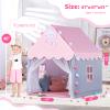 SISTICKER Kids Play Tents for Girls Large Pink Playhouse for Kids Indoor and Outdoor Princess Tent for Kids Toddler Tent Children Play House view 3
