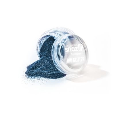 Snazaroo Fine Bio Glitter, 5g (.17-oz) Tub, Ocean Blue