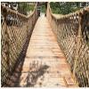 Rope Safety Net Children Climbing Protective Net Outdoor Hemp Rope Net Fence Decor Birds Net Heavy Duty Treehouse Cargo Net Playground Hammock (Size : 3 * 6m(10 * 20ft)) view 3