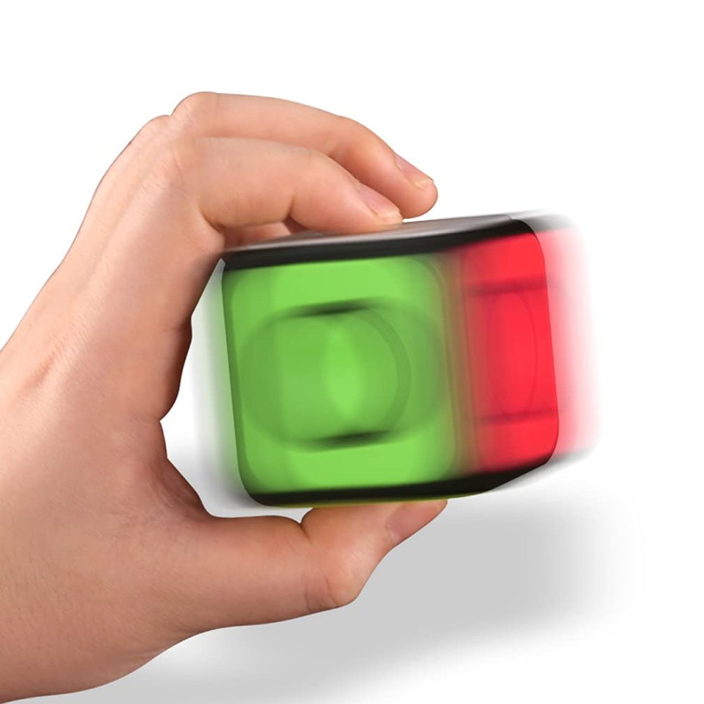 TANCH Magic Speed Cube 1X1 Spinner Cube Stickerless Rotatable Puzzle Fidget Toy for Stress & Anxiety Relief Black