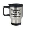 Best Juggling Gifts, Juggling Isn't a Hobby. It's a Calling., Juggling Travel Mug From view 1