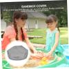 Hemoton Hexagon Sandpit Cover 90X8 Inch Waterproof Oxford Cloth Sandbox Lid Protective Outdoor Cover for Kids Garden Play Weatherproof view 2