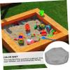 Hemoton Hexagon Sandpit Cover 90X8 Inch Waterproof Oxford Cloth Sandbox Lid Protective Outdoor Cover for Kids Garden Play Weatherproof view 3