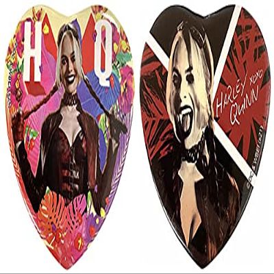 The Suicide Squad "Extreme" Villains Rally Heart Shaped Badge Set IBA244