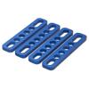 1Set Metal Double Shock Absorbers Bracket Damper Mount Stand Compatible with Axial SCX10 TRX4 TRX6 D90 90046 90047 1/8 1/10 RC Crawler Car (Blue) view 2