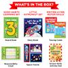 Learnabee Toys for 3 Year Old Boys/Girls | Gift for 3 Year Old Kids | Board Books and Fun Activities | Learning and Educational Toys & Games (1 Box Set) view 2