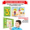 Learnabee Toys for 3 Year Old Boys/Girls | Gift for 3 Year Old Kids | Board Books and Fun Activities | Learning and Educational Toys & Games (1 Box Set) view 3