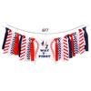 Baseball Half Birthday Kit - Baseball Half Way to One Highchair Banner, 1/2 Way to One Cake Topper for Boy 1/2 Half Year Baby Shower Party Supplies view 3