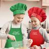 AILIN Custom Name Kids Apron Chef Hat Set For Boy Girl Cooking Baking Painting Craft view 4