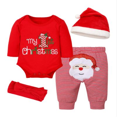 Abbence Baby Christmas Outfit,My First Christmas Baby Girl Boy Outfit 3-6 Months 1st