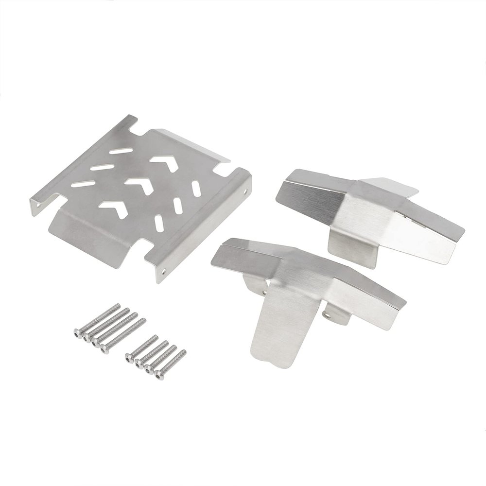 LAFEINA RC Chassis Armor Set, Anti-Collision Protection Axle Protection Guard Plate for LOSI LMT 4WD Solid Axle Monster Truck (Chassis Armor)