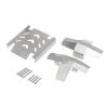 LAFEINA RC Chassis Armor Set, Anti-Collision Protection Axle Protection Guard Plate for LOSI LMT 4WD Solid Axle Monster Truck (Chassis Armor) view 1