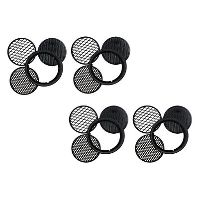 1 Set 4pcs Handheld Sieve Fine Mesh Garden Beach Toys for Kids Mesh Riddle Sand Riddle Sieve Mesh Dirt Sifter Mini Sifting Pan 10cm Primary School Equipment Plastic