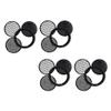 1 Set 4pcs Handheld Sieve Fine Mesh Garden Beach Toys for Kids Mesh Riddle Sand Riddle Sieve Mesh Dirt Sifter Mini Sifting Pan 10cm Primary School Equipment Plastic view 1