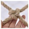 Safety Hemp Netting Heavy Duty Climbing Cargo Net Outdoor Kids Swingset Railing Rope Net Balcony Child Protective Net Garden Plants Decor (Size : 2 * 3m(7 * 10ft)) view 3
