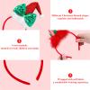 Aneco 9-Piece Assorted Christmas Headband Set - Novelty Xmas Tree Elf Hat Headband for Christmas Party Accessory view 3