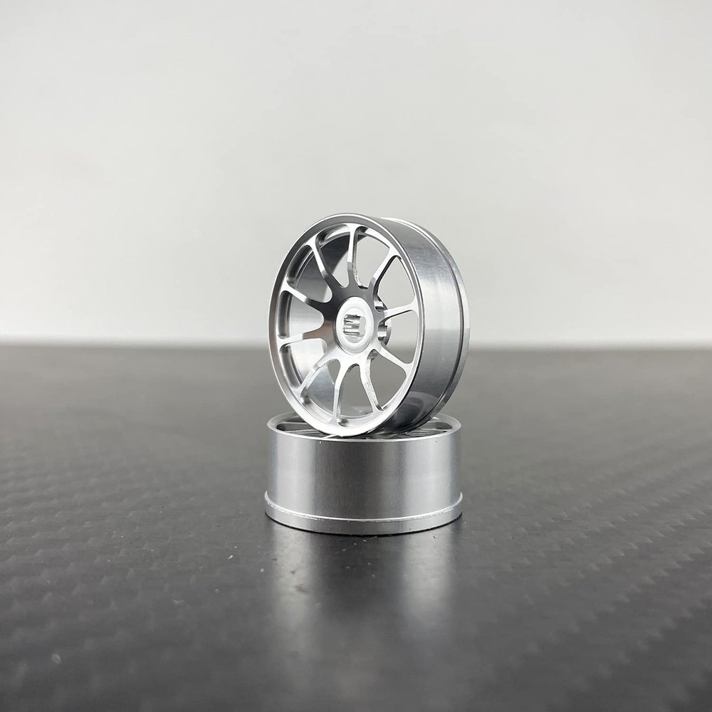 Mini-Z AWD MA020 MA030 FWD DRZ BZ GLA GLD Mini-Q Aluminum Wheel jante ruedas 10STRIP Z-10S (0.5 Degree Narrow)