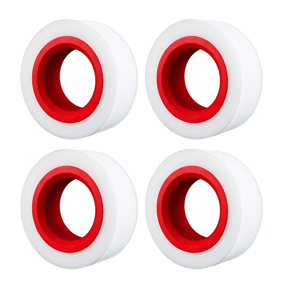 Que-T 4pcs RC Wheel Tires Foam Dual Stage Foam Insert for 1/10 Axial SCX10 90046 TRX4 RC 1.9inch Wheel Tires (100mm)