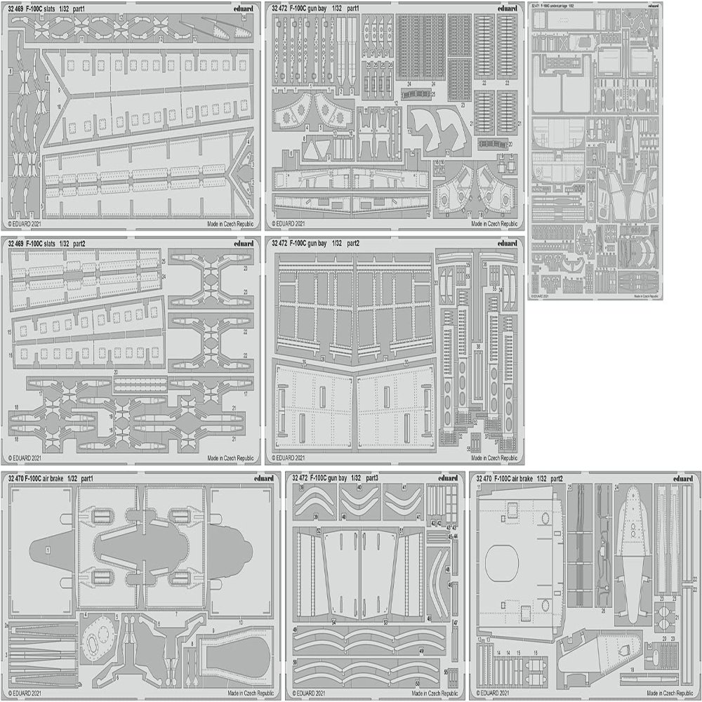 Eduard EDBIG33137 Big Ed Set, Various