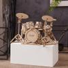 Rolife 3D Wooden Puzzles Model Kit for Adults and Teens to Build Musical Instrument Series (Drum kit) view 4