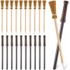 Chinco 20 Pcs Wand Pencils Party Favors Witch Broom Pencils Bulk Set, Halloween Wand Theme Birthday Goody Bag Filler Favors for Kids Teen Tween Boys Girls School Rewards view 1