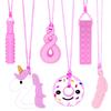 Chew Necklaces for Sensory Girls, Chewy Necklace Sensory Toys for Kids with Autism, ADHD,SPD, Chewing, Teething or Special Needs, Oral Sensory Chew Toys for Kids Adult Reduce Anxiety Fidgeting view 1