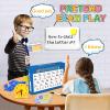 Alritz Pretend Play Teacher Set Classroom Learning Education Includes Reusable White Board Bell Clock and More, Be Teacher Student, for Boys Girls 5 6 7 8 9 10 11 12 +Years Old view 2