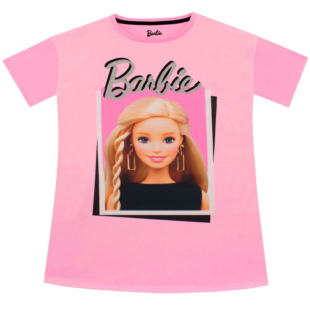 Barbie Girls Nightdress Pink 8