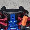 GPM for Arrma 1:7 Infraction 6S BLX/Limitless All Road Upgrade Parts Carbon Fiber Front Shock Tower - 1Pc Set Black view 2