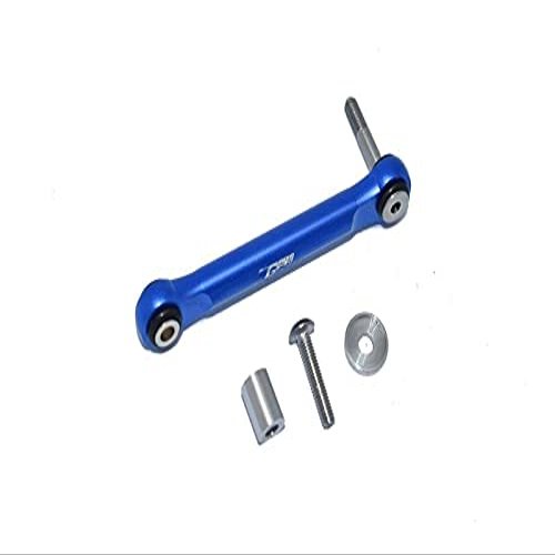 GPM For Losi 1:10 Lasernut U4 Tenacity LOS03028 / Tenacity DB Pro LOS03027V2 Upgrade Parts Aluminum Servo Tie Rod - 4Pc Set Blue