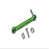 GPM For Losi 1:10 Lasernut U4 Tenacity LOS03028 / Tenacity DB Pro LOS03027V2 Upgrade Parts Aluminum Servo Tie Rod - 4Pc Set Green view 1