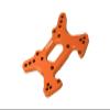GPM For Losi 1:10 Lasernut U4 Tenacity LOS03028 / Tenacity DB Pro LOS03027V2 Upgrade Parts Aluminum Front Shock Tower -1Pc Set Orange view 1