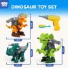 TOY Life 3-Pack Take Apart Dinosaur Toys for 3, 4, 5, 6, 7 Year Old Boys, Kid Dinosaur Toy with Electric Drill Tool Set, STEM Building Construction Toys, Educational Birthday Gifts for Toddlers view 3