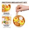 2 Sets Induction Cooker for Steamer Buns Children Pretend Breakfast Toys Chinese Breakfast Play Toy Pretend Toys for Breakfast Steamed Toy Kitchen Cooking Toys view 3