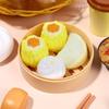 2 Sets Induction Cooker for Steamer Buns Children Pretend Breakfast Toys Chinese Breakfast Play Toy Pretend Toys for Breakfast Steamed Toy Kitchen Cooking Toys view 4