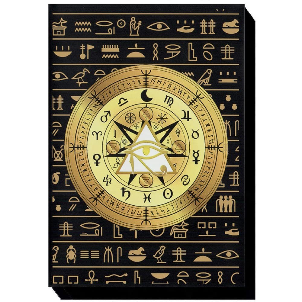 ARTDUEL Yugioh Card Sleeves Duelist Protector Deck Shield Mini Size - Eye of Horus - 50ct