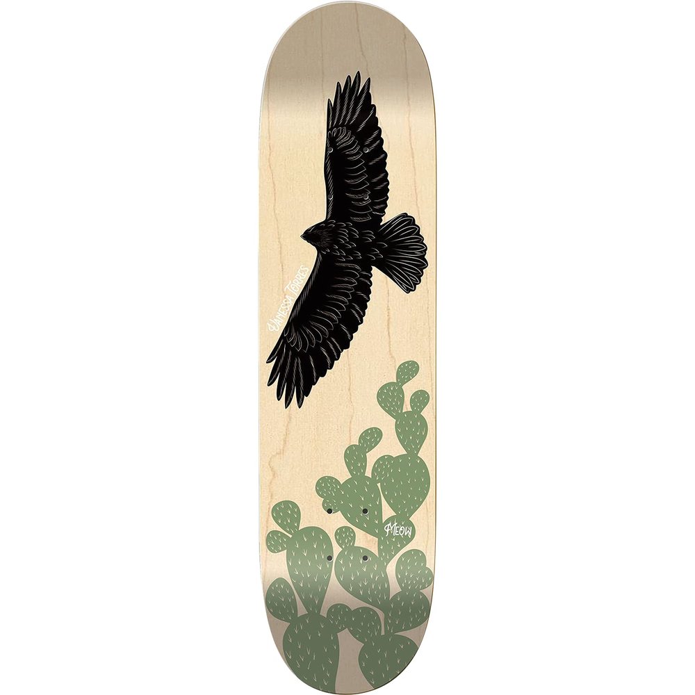 Meow Torres Nopales Deck-8.0 - Assembled AS Complete Skateboard
