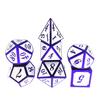 Seven Seas Pirates Imperial Hero Dice Set with Pouch & Display Box - White/Blue - Metal view 1