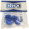 NHX Aluminum Wheel Nuts (4Pcs) Blue : X_M_a_x_x /Summit/E-Revo view 2
