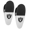 Siskiyou 5460386094 NCAA Las Vegas Raiders Chip Clips - Pack of 2 view 1
