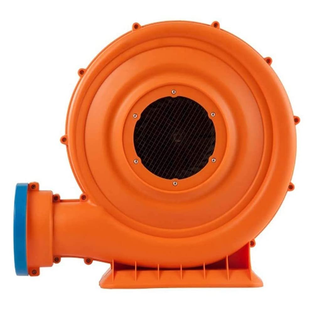NWB High Power Commercial Air Blower,1100W Inflatable Blower for Inflatable Bounce House Jumper Bouncy Castle and Slides,Electric Air Pump Fan(Orange)