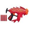 Nerf DragonPower Fireshot Dart Blaster, Inspired by Dungeons and Dragons, 5 Nerf Darts, 4-Dart Storage, Priming Handle view 3