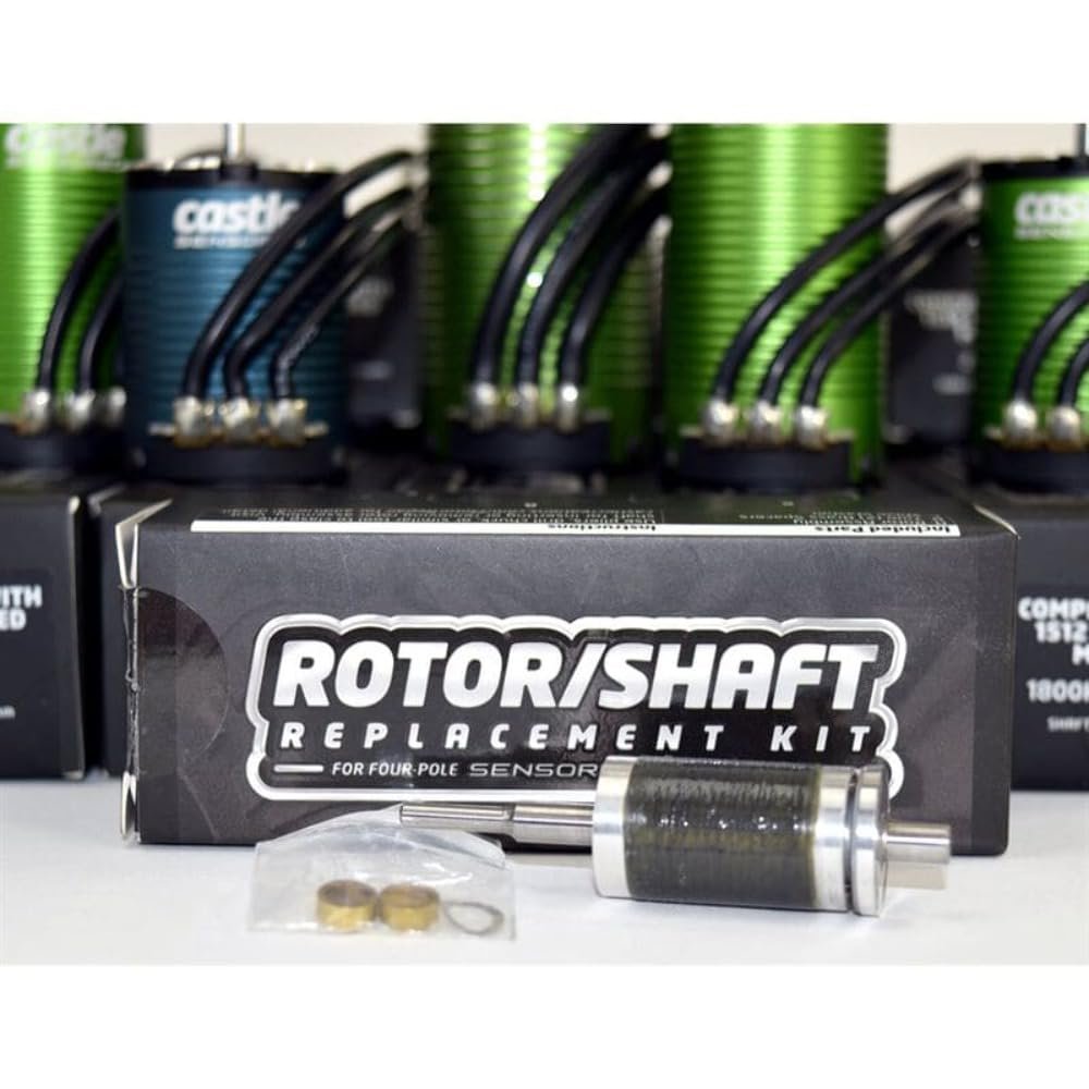 Castle Creations Rotor/Shaft Replacement KIT 1406-7700Kv CSE11012500 Electric Motors & Accessories