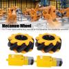 60mm 2.4in Wheel 3V-12V DC Robot Wheel for DIY Smart Car and Small Robot with TT Motor view 3